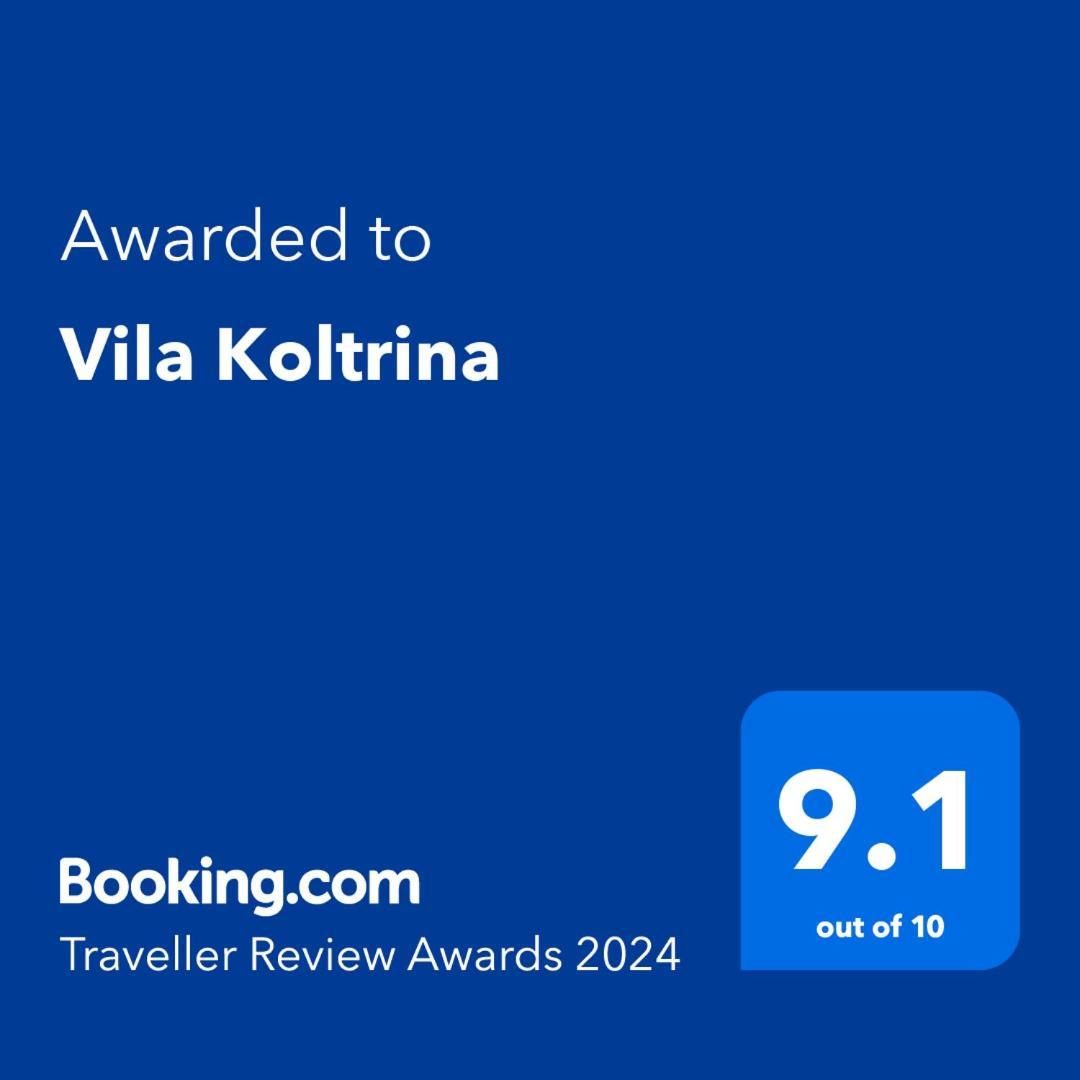 Vila Koltrina Shkodër Esterno foto